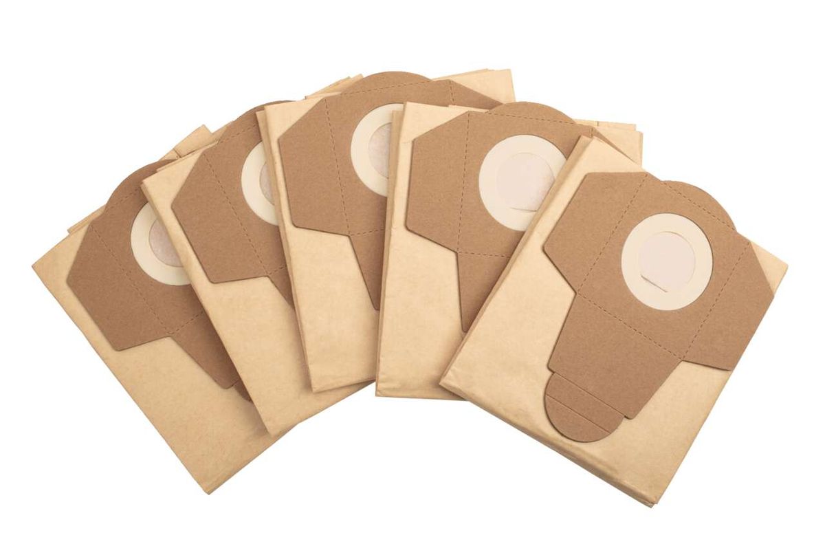Papier-Vakuumbeutel ASP30-ES von Scheppach (DIY) 20-30 L, mehrere Beutel von vorne gezeigt.