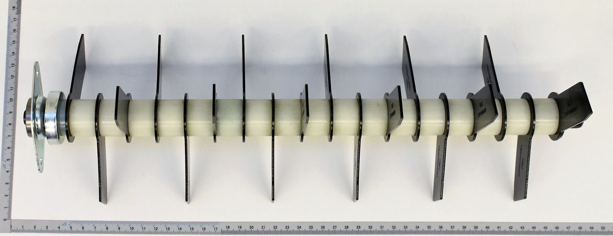 Scheppach Messerwalze (Messerwalzengerät) mit Messerhalterungen