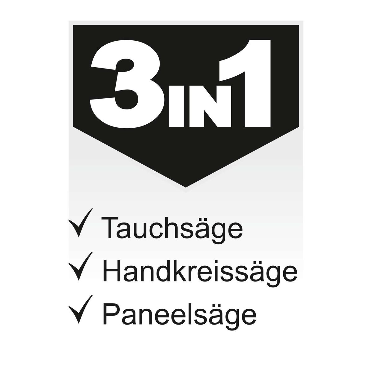 Logo und Zertifikate für Scheppach-Tauch-, Handkreissäge und Paneelsäge-Funktionen