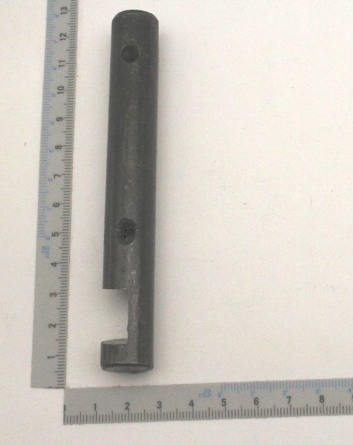 Gleitleiste Ø15x120 von Scheppach. Die Gleitleiste wird von der Seite gezeigt.
