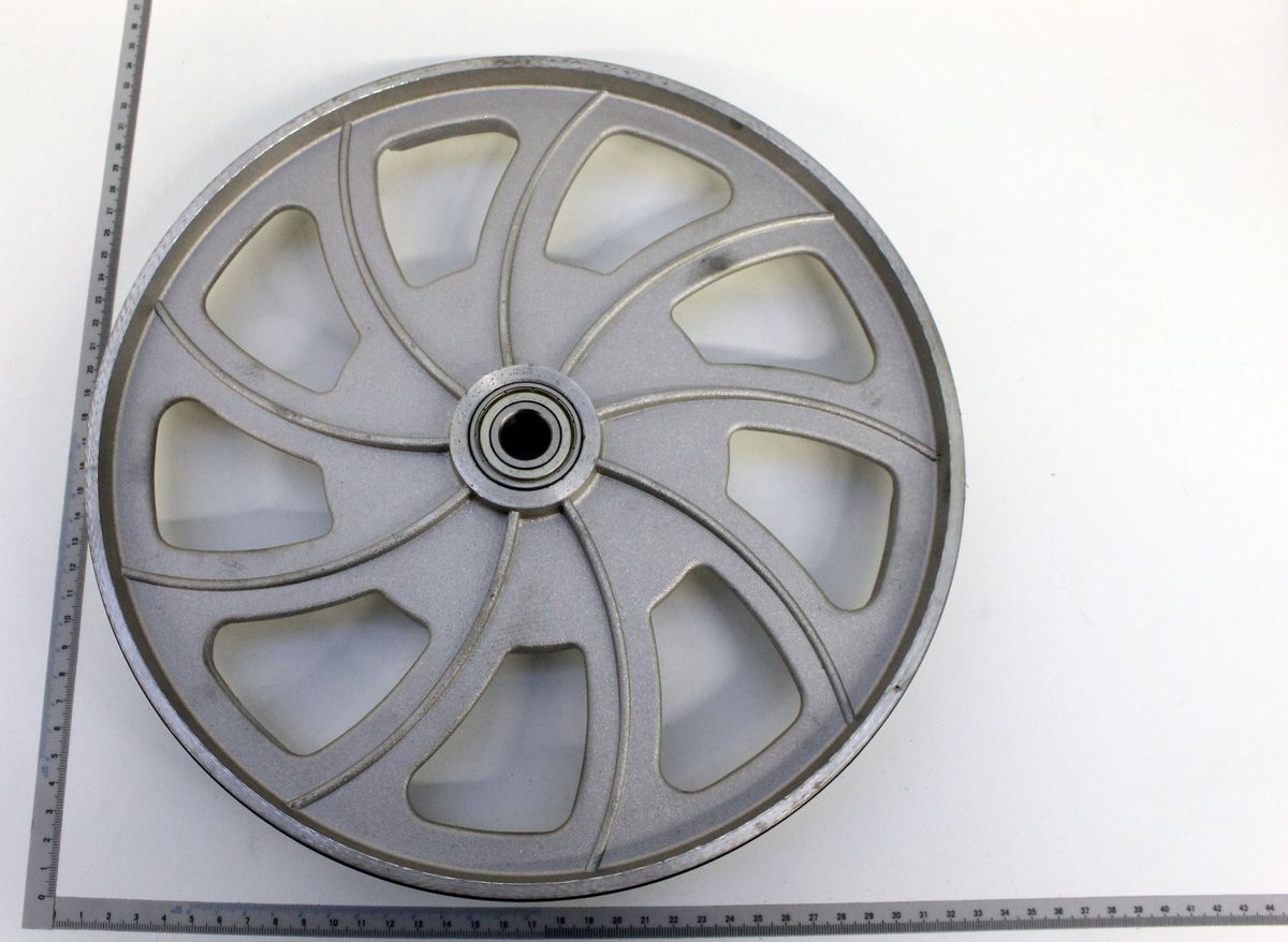 Oberes Bandrad mit integrierten Ausnehmungen für Bandage, Ø 315 mm