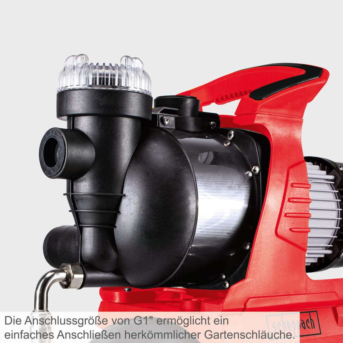 Wasserwerk-Anschluss für G1-Zoll mit einfacher Verbindung herkömmlicher Gartenschläuche