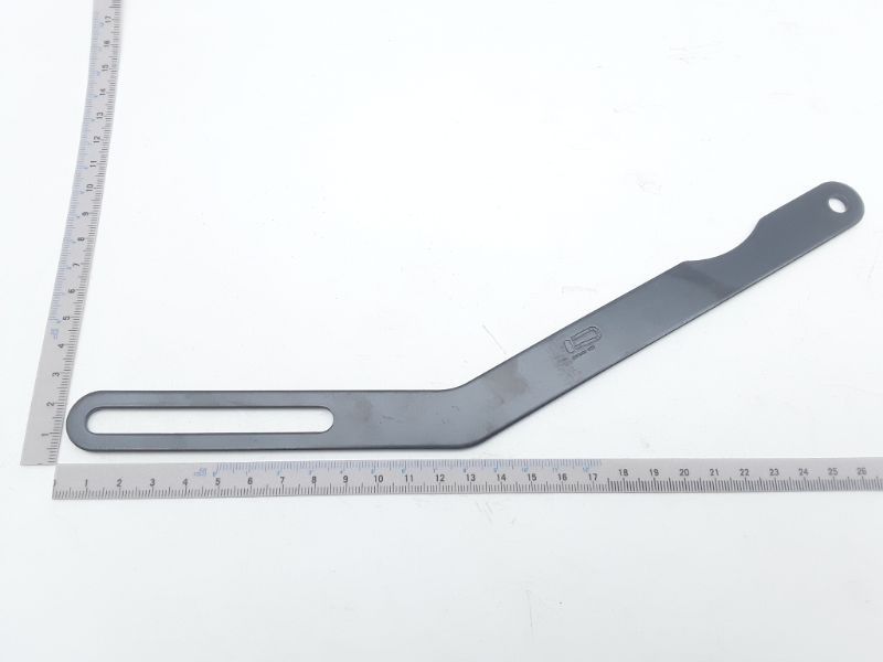 Führungshebel kpl. von Scheppach, gezeigt von der Seite auf weißem Hintergrund.