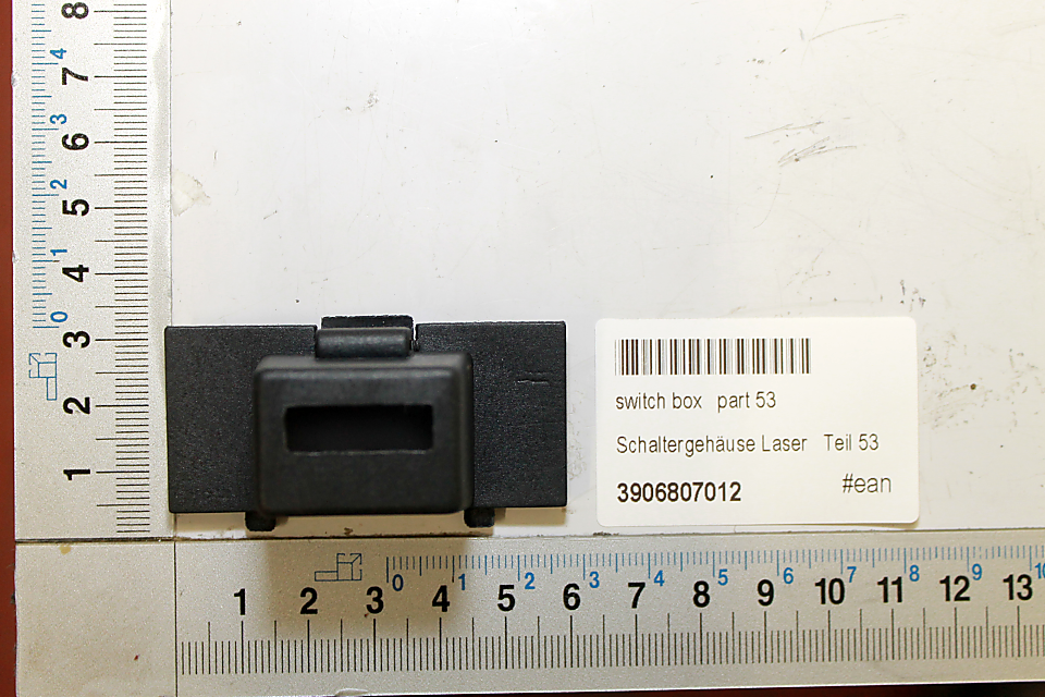 Scheppach-Schaltergehäuse (Teil 53) mit EAN-Nummer 3906807012