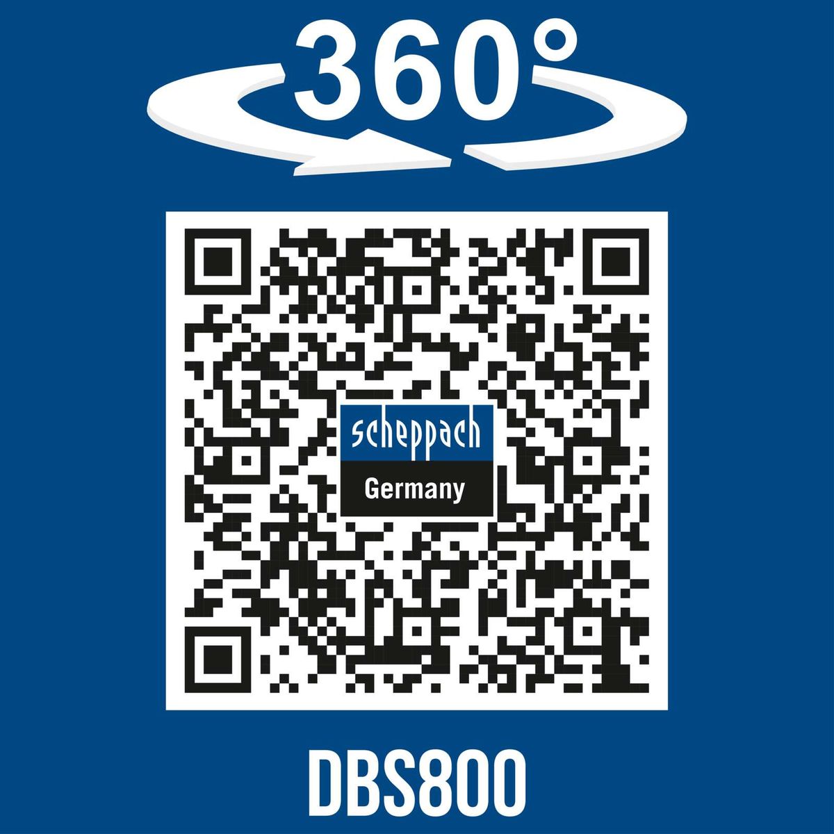 360°-Drehfunktion für präzises Arbeiten mit Scheppach-Tools (DBS800)