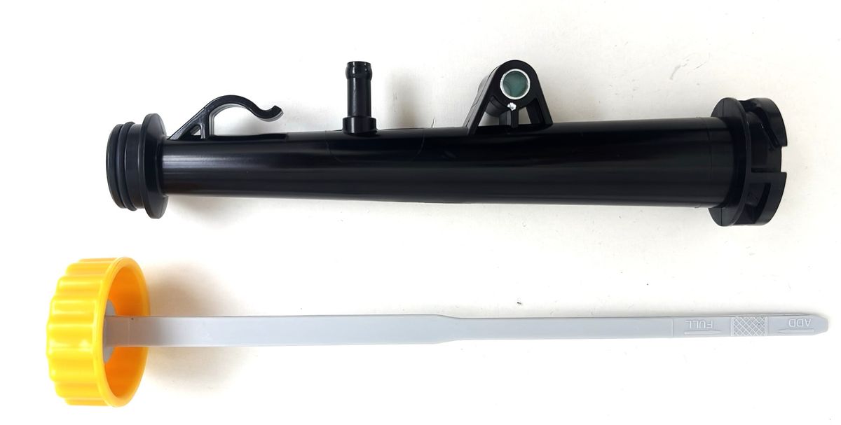 Scheppach-Druckmessgerät mit integriertem Anschluss für Messung und Ausgleich