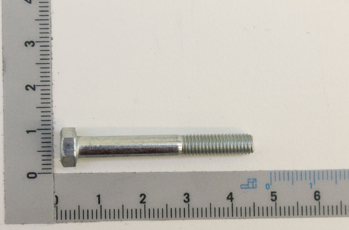 Sechskantschraube mit Gewinde, M5 x 40 mm, DIN-Norm 931