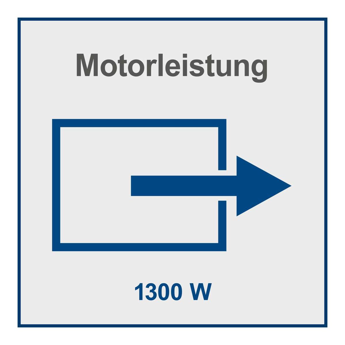 Motorleistung von 1300 Watt für den Scheppach Nass- und Trockensauger NTS30 Premium