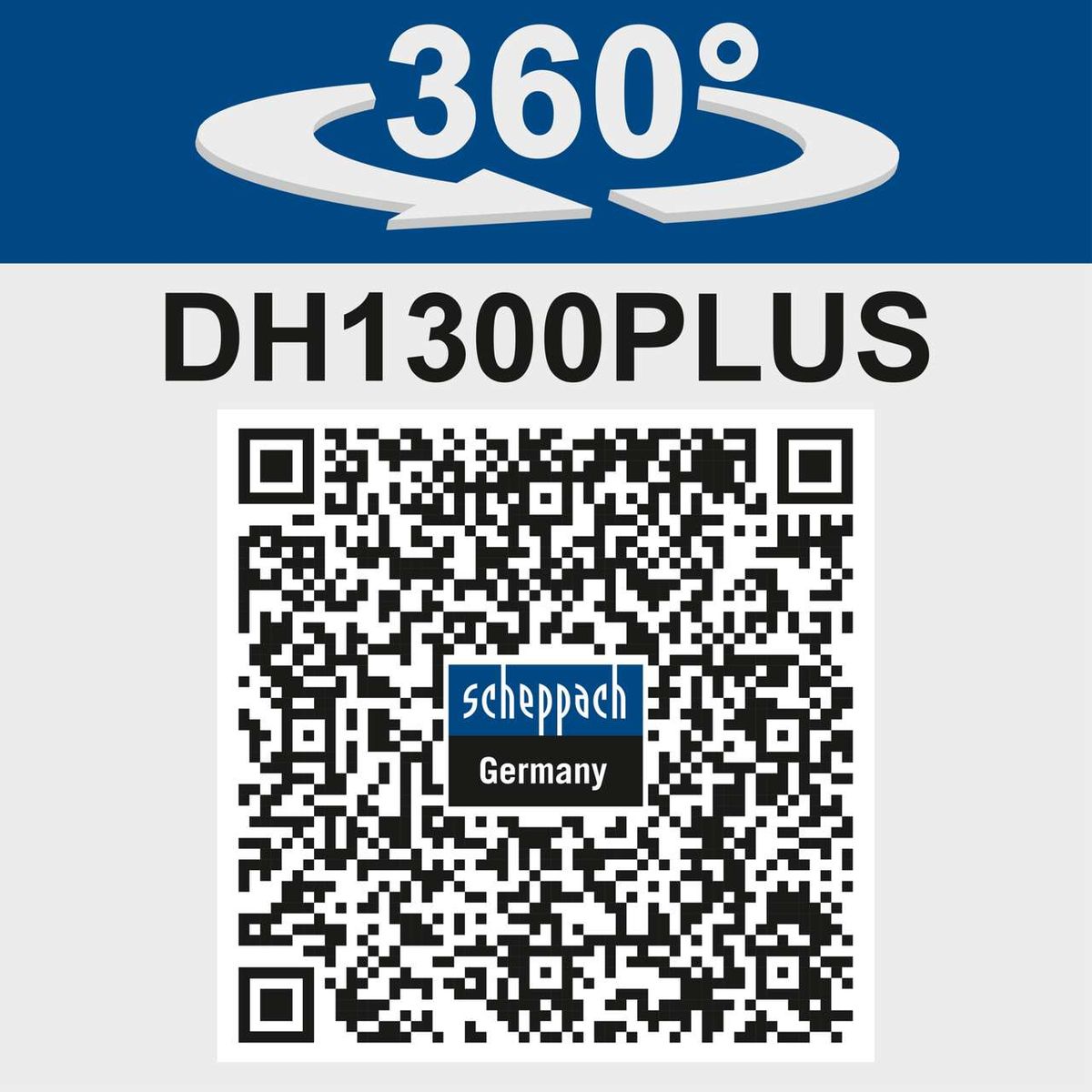 Der Scheppach Bohrhammer DH1300 Plus bietet eine 360-Grad-Funktion für maximale Flexibilität. Inklusive Koffer und Bohrer- & Meisselset. 230V, 5J Schlagkraft, 1250W Leistung.