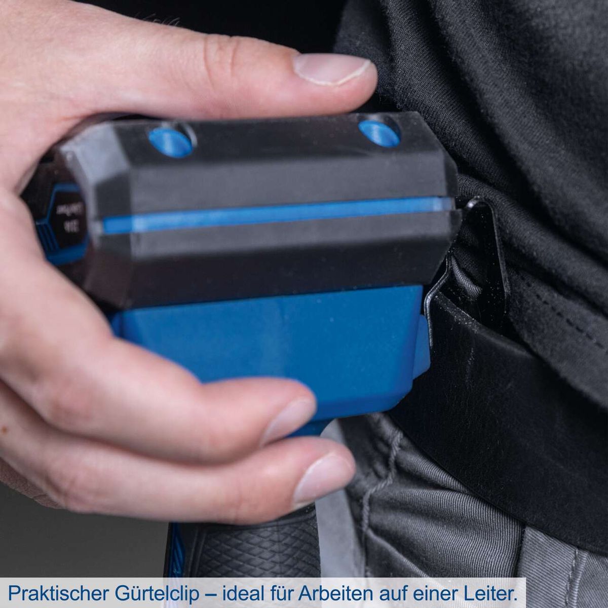 Gürtelclip für praktische Halterung von Werkzeugen auf der Hüfte