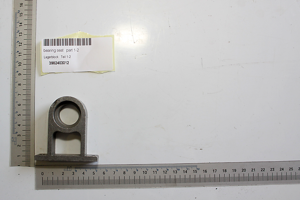 Bearingsitzungsteil (Scheppach Lagerblock Teil 1) für Maschinenkomponenten