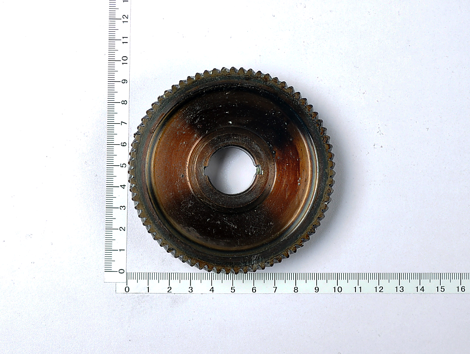 Scheppach Zahnrad mit Zahnung und Innenbohrung, Detailansicht