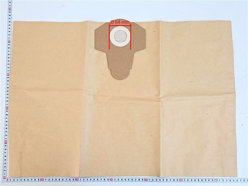 Vakuumbeutel mit Messmarkierung und Ausschnitt für Befestigung, Teil eines DIY-Satzes