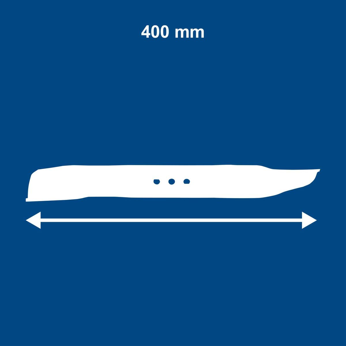 Scheppach-Meßstab mit 400 mm Länge für präzise Messungen