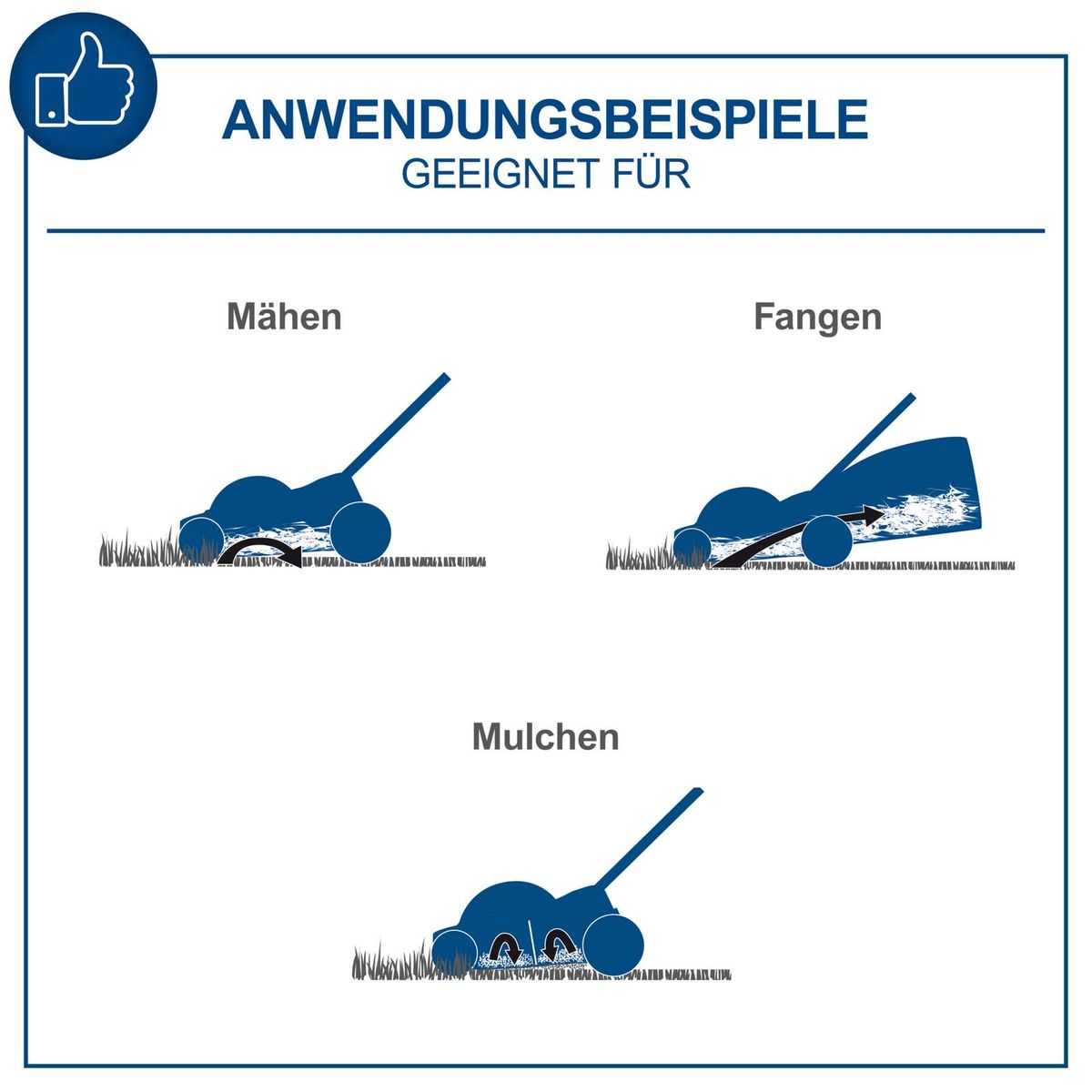 Der Akku Rasenmäher BC-MP470-X von Scheppach eignet sich zum Mähen, Mulchen und Fangen von Rasenschnitt. Er verfügt über einen Vario Radantrieb, LED Beleuchtung und eine 7-fach verstellbare Schnitthöhe.
