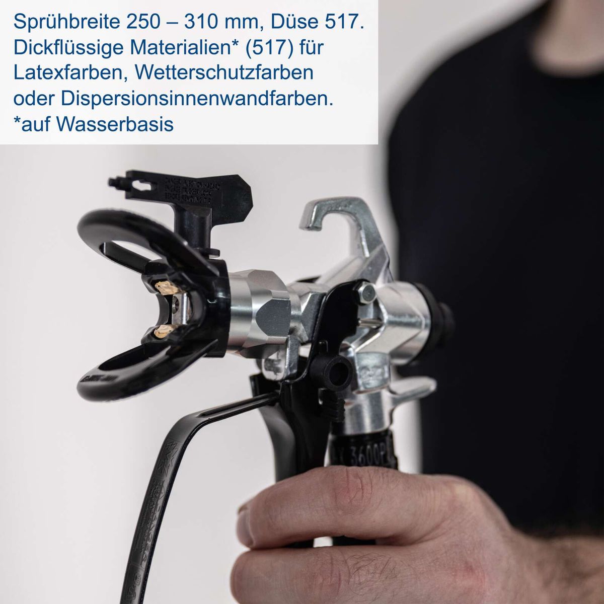 Spraydüse mit Sprühbreite von 250–310 mm für Farbsprühsysteme