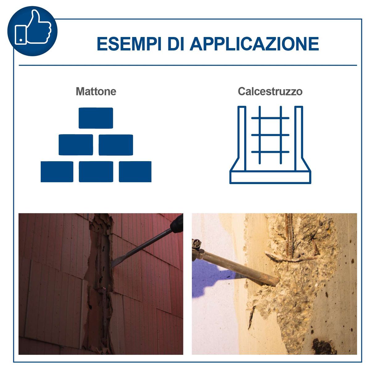 Scheppach demolition hammer featuring illustrations of mats and connection systems for SDS-Max use
