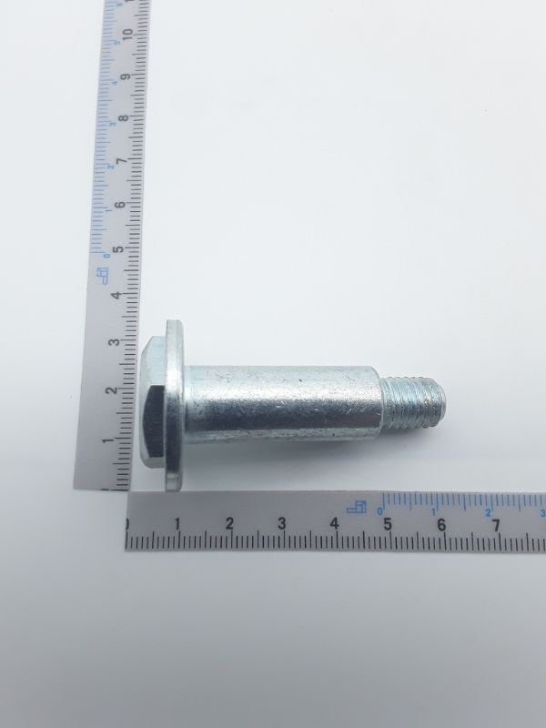 Scheppach-Ansatzschraube M10 mit Bund, 48 mm Länge, 13,9 mm Durchmesser