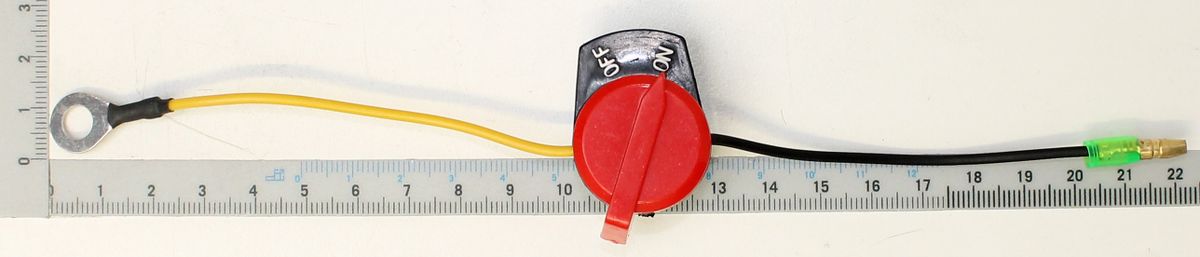 Scheppach ON/OFF-Schalter mit integriertem Messgerät und Anschlusskabel