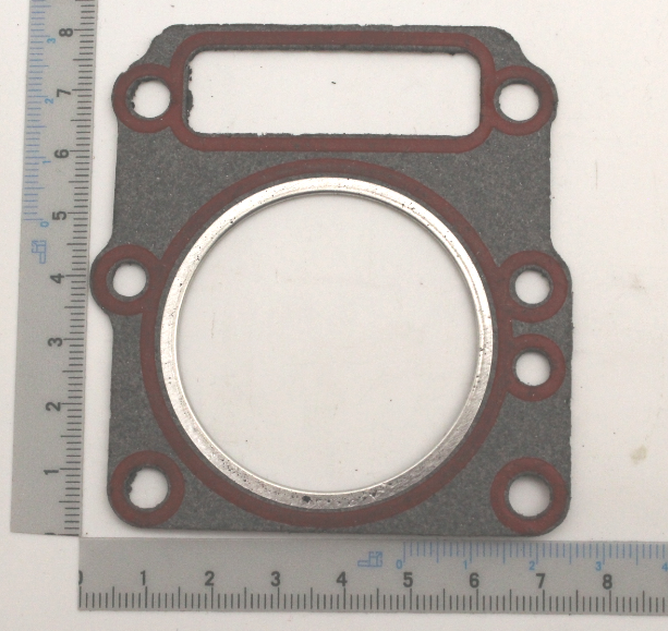 Zylinderkopfdichtung mit Metallring und Befestigungselementen für mechanische Verbindung
