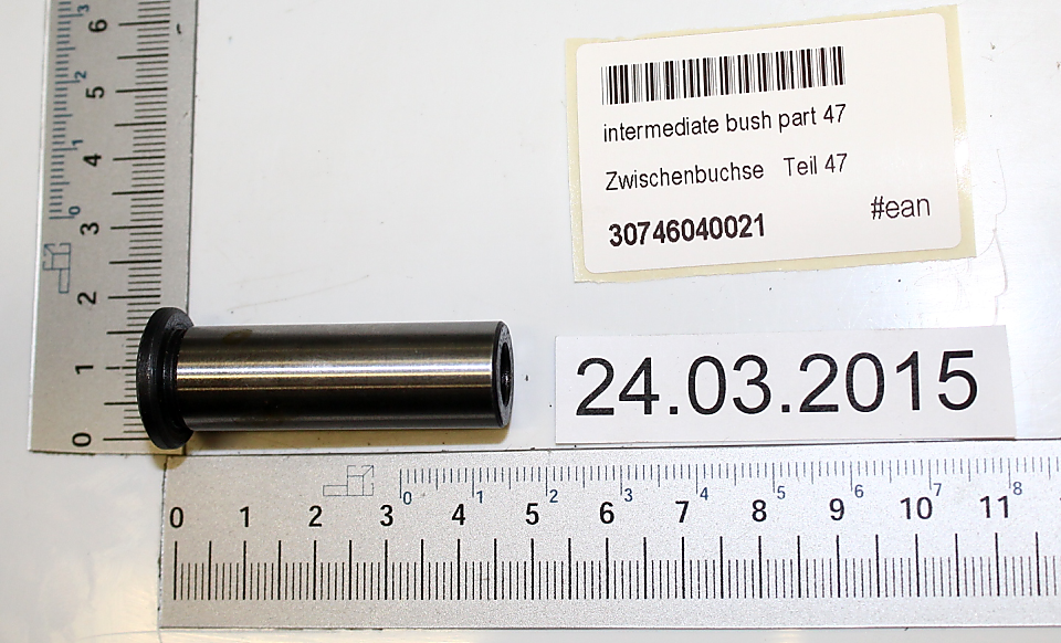 Scheppach Zwischenbuchse (Teil 47) mit Datumsstempel 24.03.2015