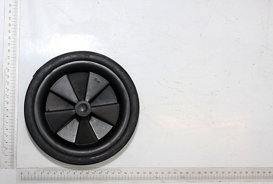 Scheppach-Radmaß mit radialen Markierungen für präzise Messungen