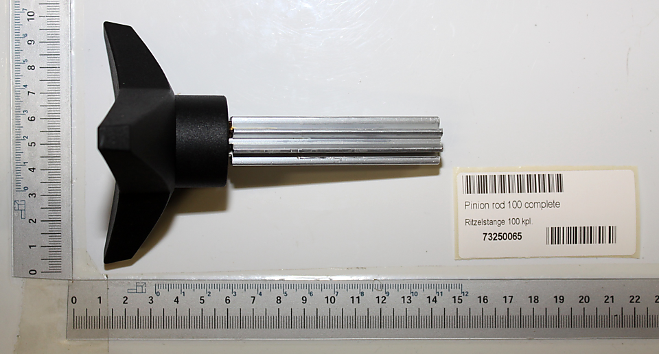 Scheppach-Ritzelstange mit Handgriff, Teil der Set 'Ritzelstange 100 kpl.'