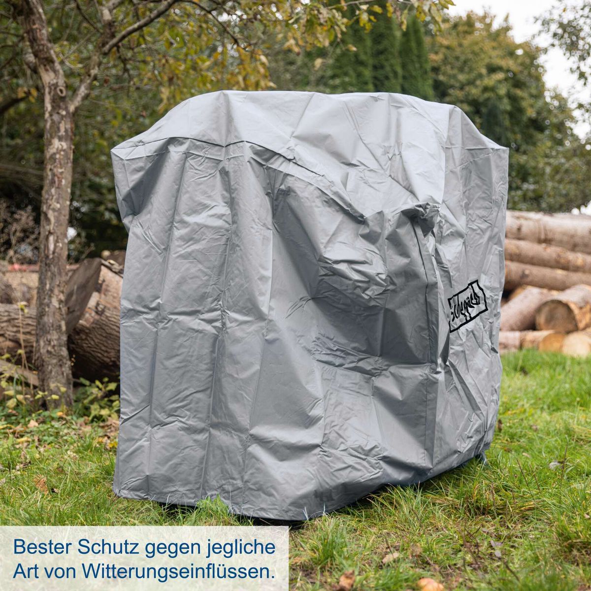 Schutzbeutel für Wettereinflüsse nach Herstellerangabe