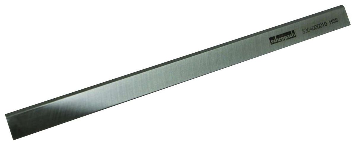 HS-Hobelmesser 310 x 20 x 2,5 mm von Scheppach, Ansicht von der Seite.