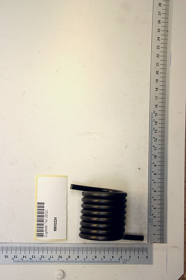 Scheppach-Schenkel-Feder (Bauteil 88002224) mit Messskala