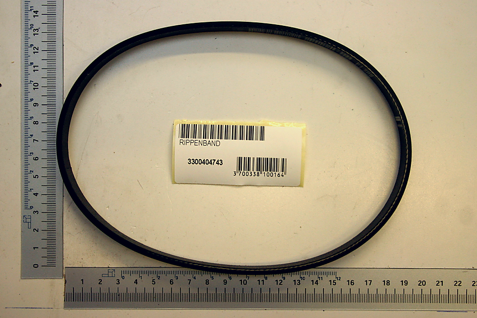Rippenband mit Beschriftung und Barcode für Scheppach-Produkt (intern_3300404743)