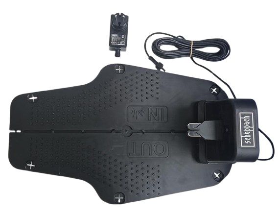 Scheppach-Ladestation mit integriertem Stecker und Kabel für DIY-Anwendung