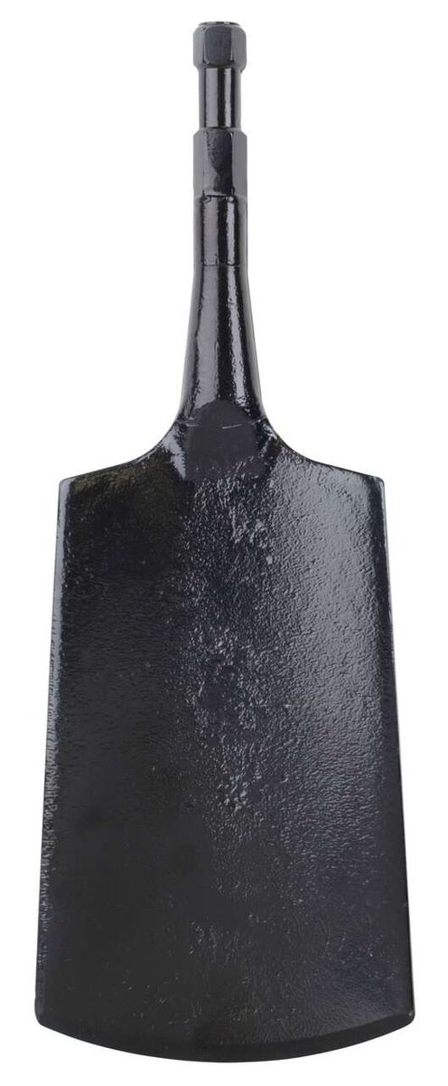 Spatenblatt Aero Spade von Scheppach, Ansicht von hinten.