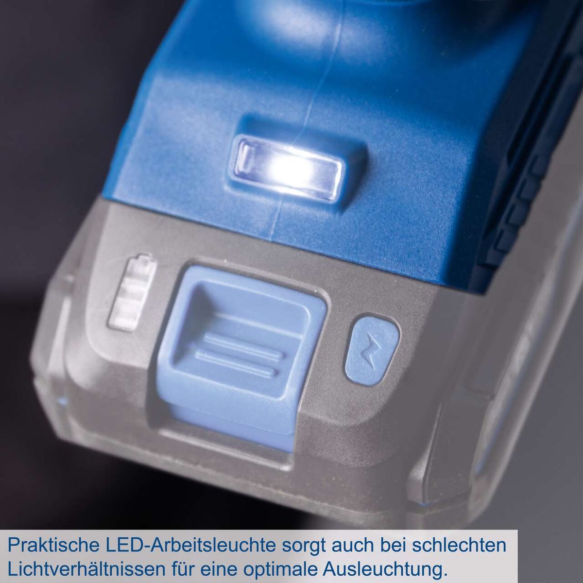 LED-Arbeitsleuchte für optimale Ausleuchtung bei schlechten Lichtverhältnissen