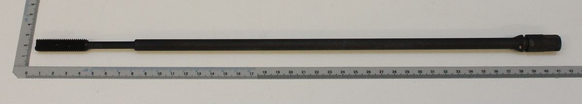 Scheppach-Gewindestange mit Messskala für präzise Längeseinstellung