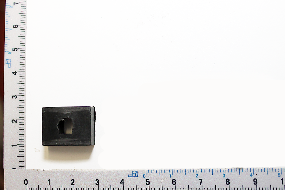 Ein Gleitstück von Scheppach, gezeigt von der Seite auf weißem Hintergrund.