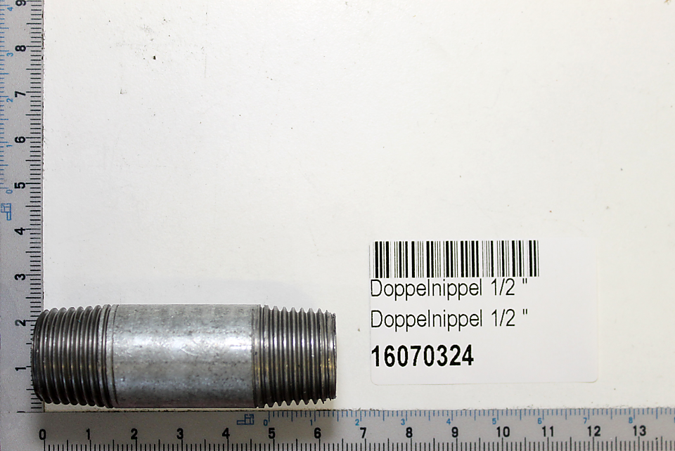 Scheppach-Doppelnippel mit 1/2-Zoll-Maßstab, Modell 16070324