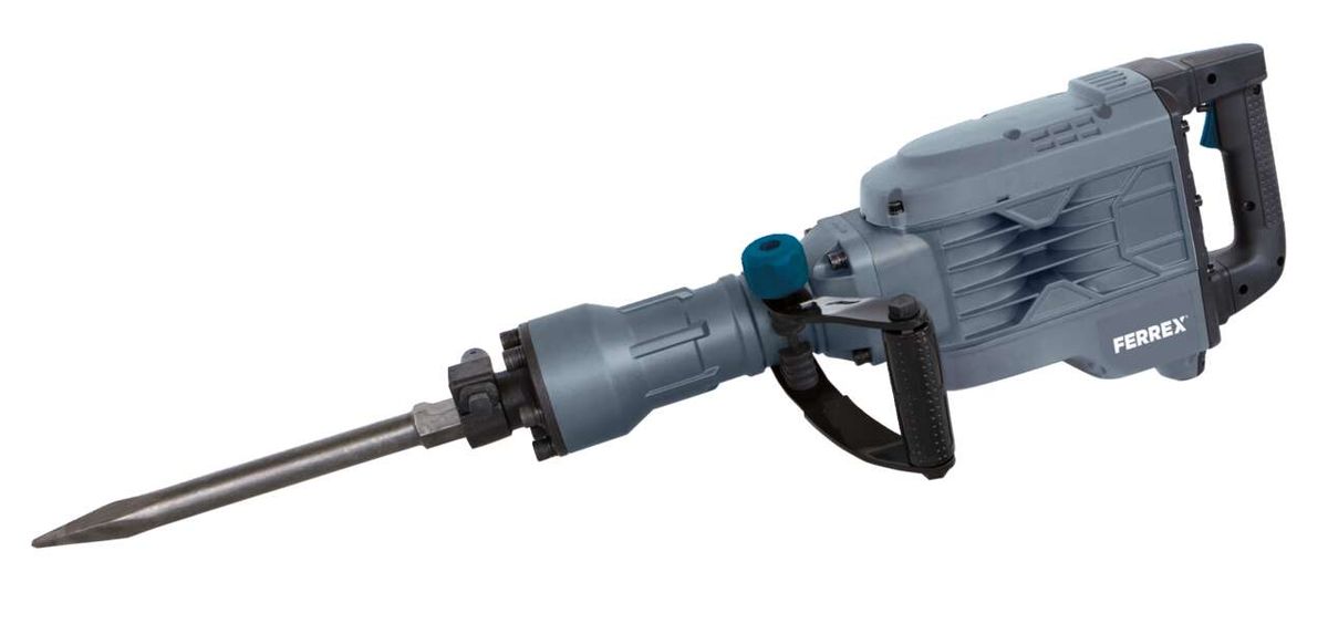Abbruchhammer AB1900 Ferrex Irland, seitliche Ansicht, 230-240V 50Hz 1900W - 60J.