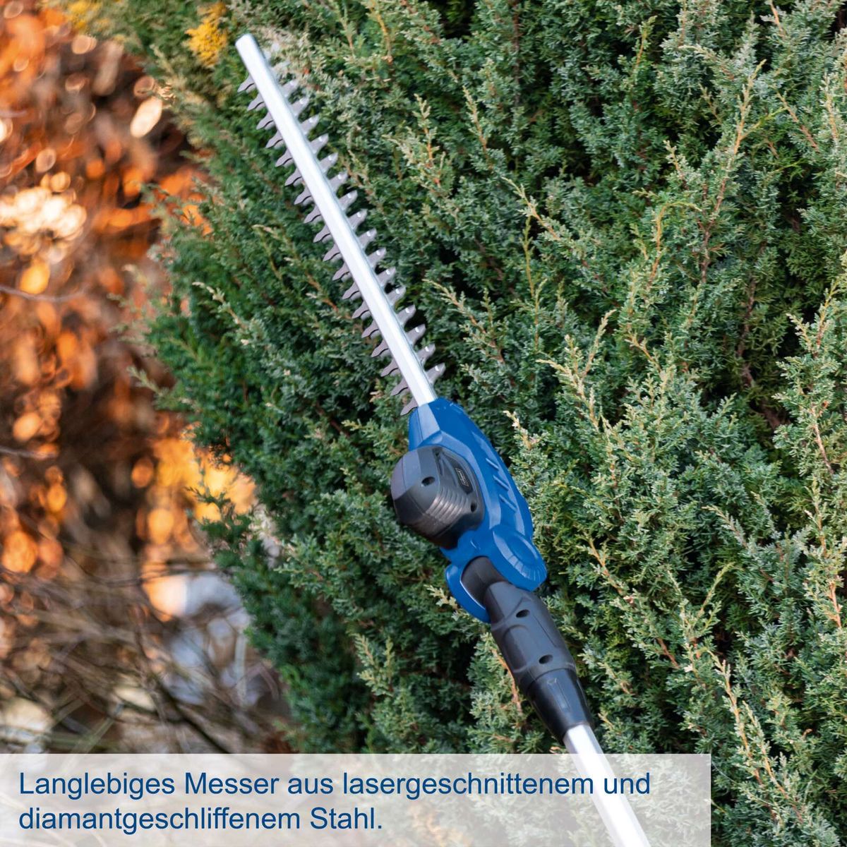 Langlebares Messer aus lasergeschchnittenem und diamantgeschliffenem Stahl