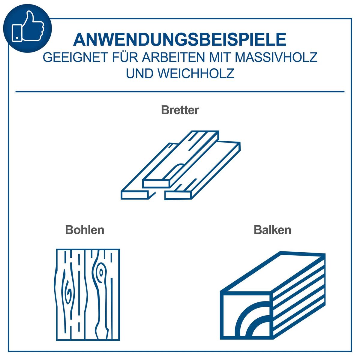 Das Abricht- & Dickenhobel HMS1500 Scheppach eignet sich für Arbeiten mit Massivholz und Weichholz. Es kann Bretter, Bohlen und Balken bearbeiten.