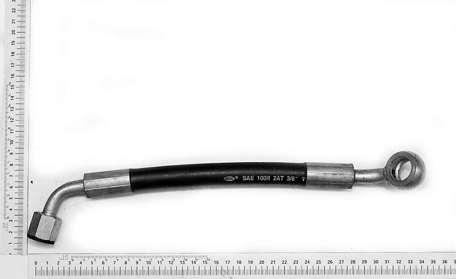 Scheppach Hydraulikschlauch-Endstück mit M18x1,5-Anschluss und 20-mm-Auge