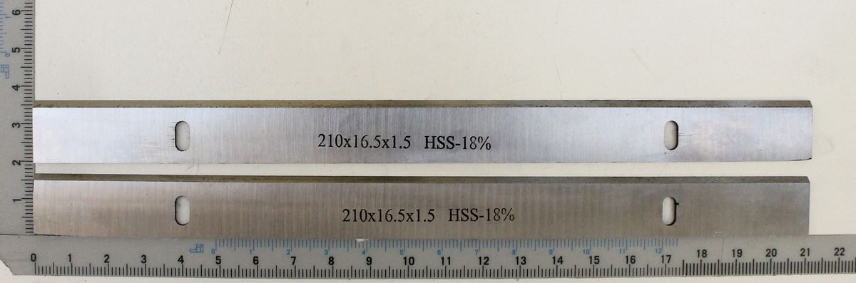 HSS-Stahlskala mit Maßen 210 x 16,5 x 1,5 mm für präzise Messungen