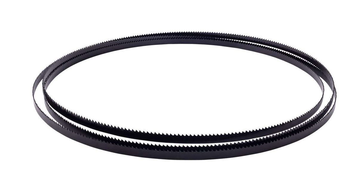 Sägeband 1490x4.5x0.36x14TPI BASA1, von vorne gezeigt.