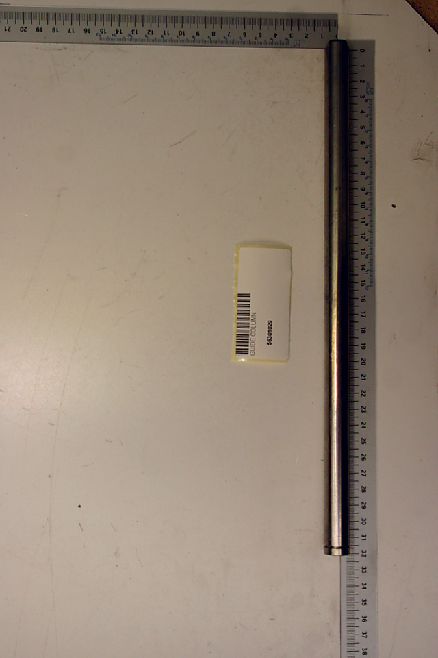 Führungssäule RD 16x320 von Scheppach, gezeigt von der Seite. Das Produkt hat die Artikelnummer 56301029.