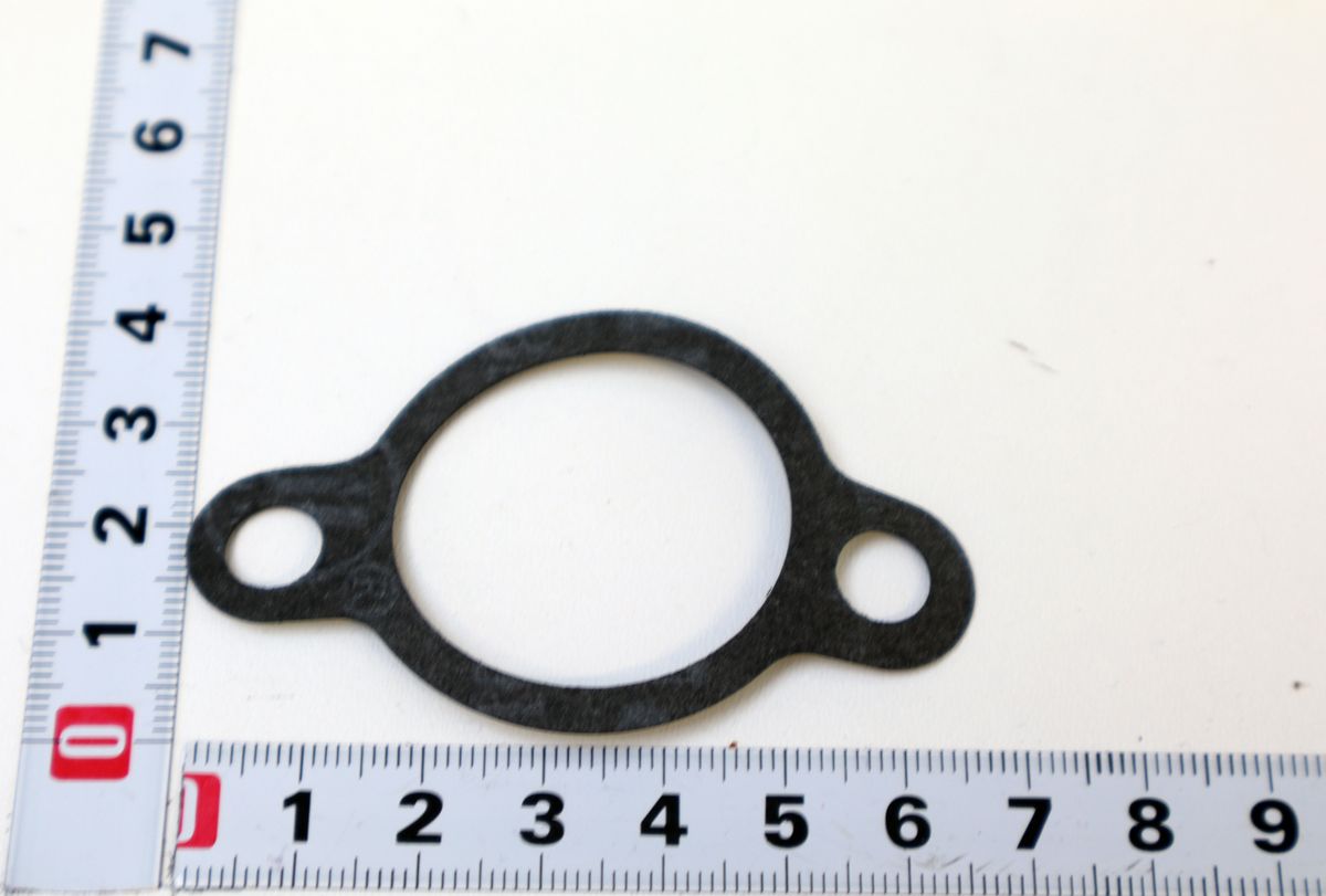 Scheppach-Dichtung mit zwei Durchbrüchen und Ringaufnahme für Montage