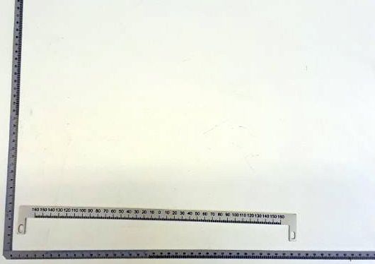 Scheppach-Skala mit Messbereich von 0 bis 150 Millimetern