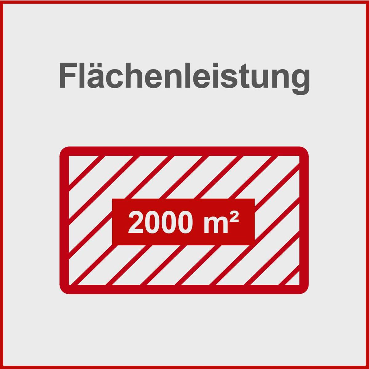 Die Benzin-Schneefräse ST570 von Scheppach hat eine Flächenleistung von 2000 m².