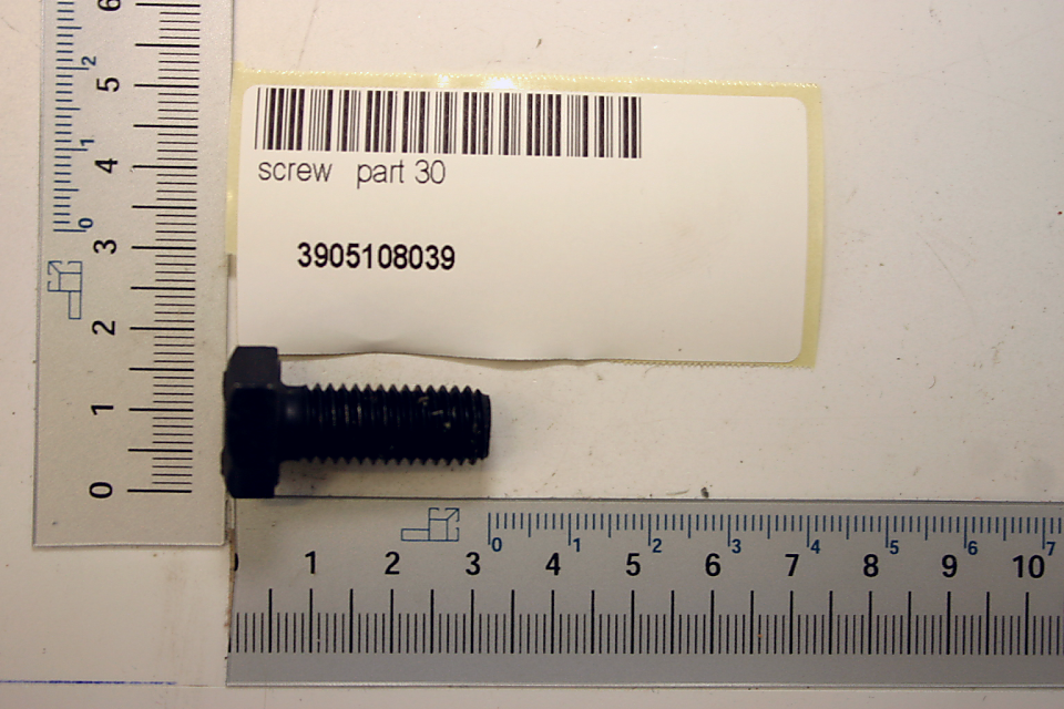 Scheppach-Schraube (Teil 30) mit Seriennummer