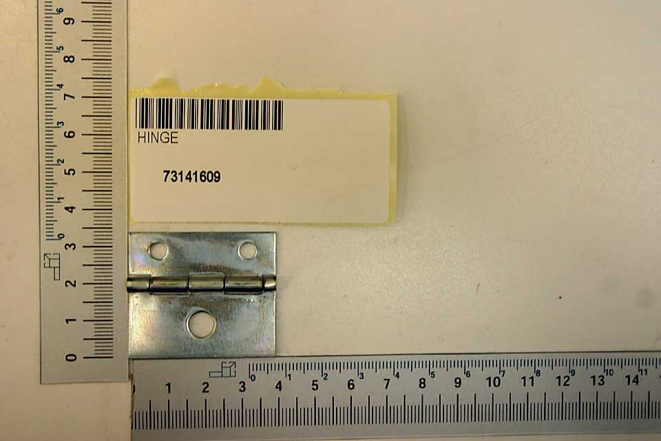 Scheppach-Scharnier mit Beschriftung und Nummerierung (73141609) auf Messskala