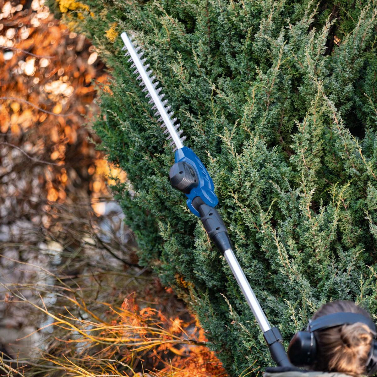 Hochwertige Gartenhobel mit ergonomischem Griff für präzise Verarbeitung von Hecken und Sträuchern